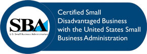 SBA Certified Small Disadvantaged Business