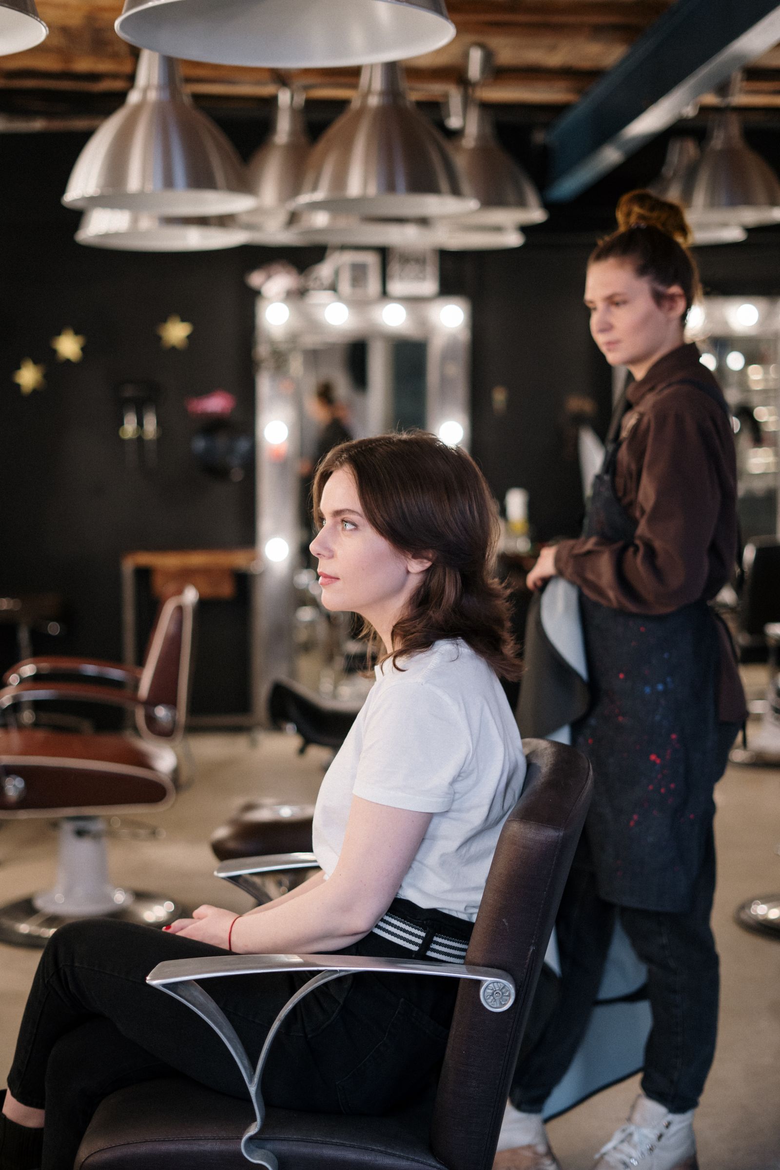 Hair salon about