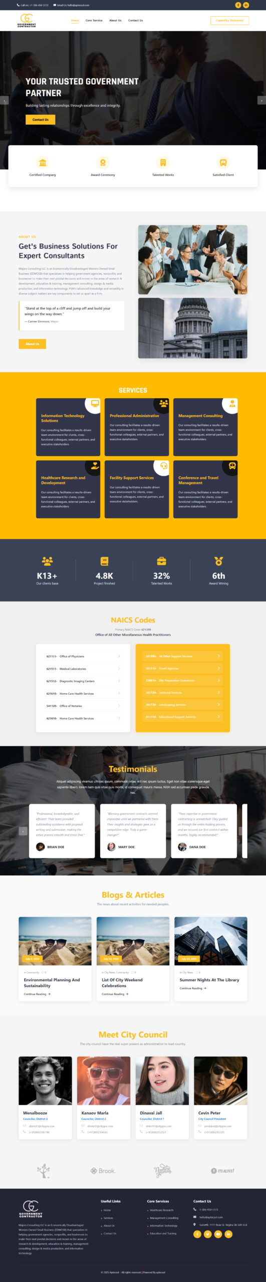 Majors Consulting Theme